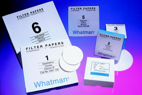 Filter Paper Grade 602 H 1/2 Folded filters, 125mm (100/pk)