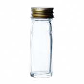 Glass vial 30ml with fitted aluminium cap (Per box of 144 pcs)