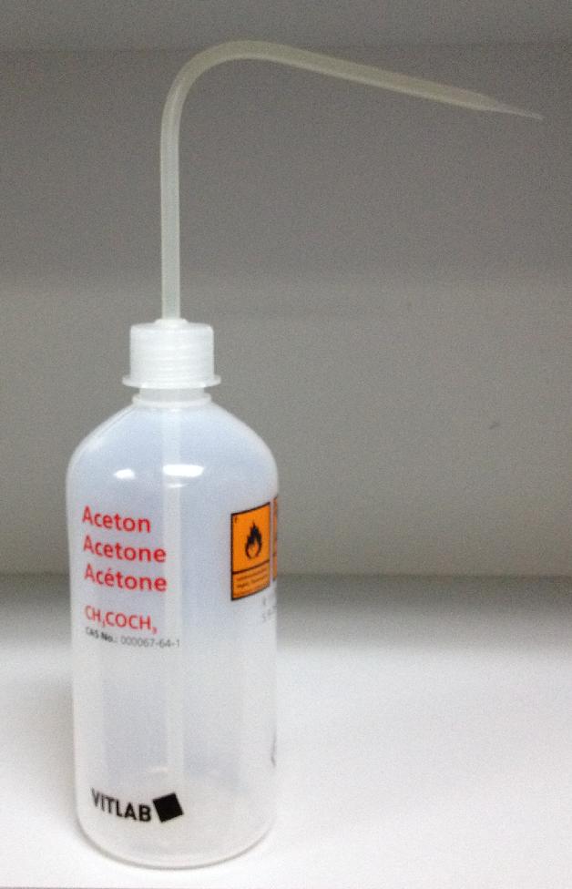 Wash bottle 500ml (Acetone)
