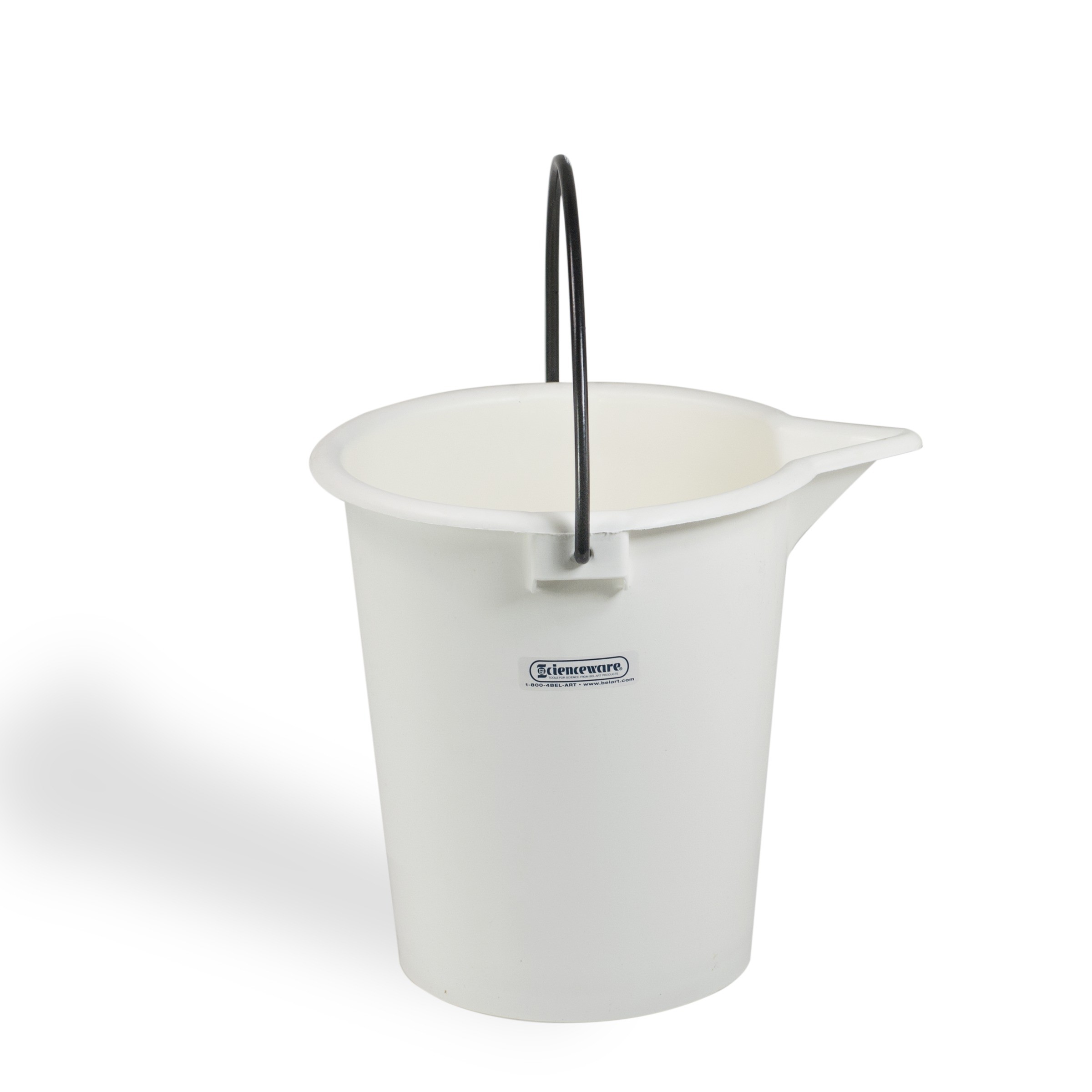 Plastic pail 10L, LDPE (Heavy-Duty)