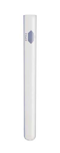 Glass reusable culture tubes with marking spot, 15 x 125mm (Pack of 72)