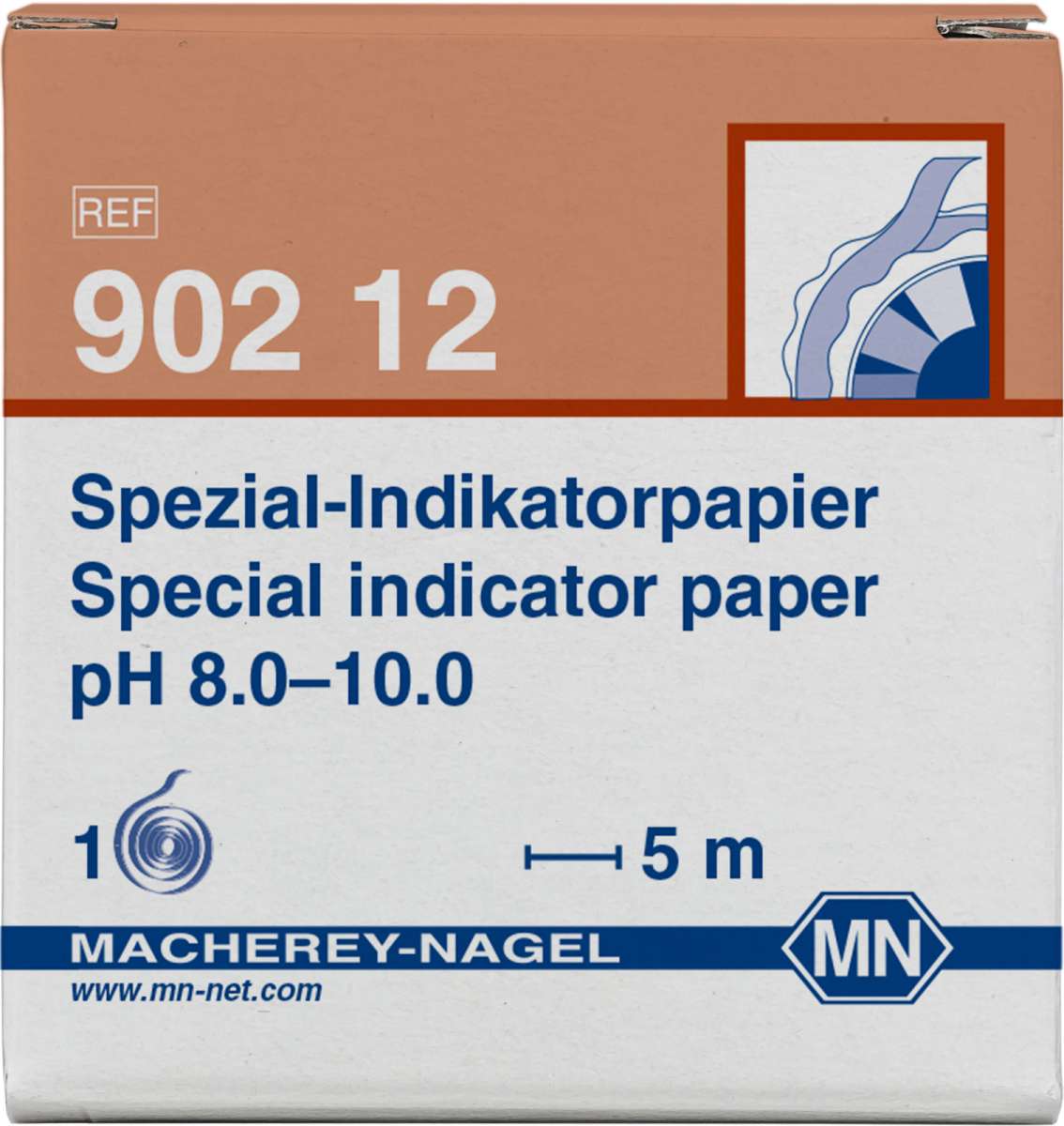 Special indicator paper pH 8.0 to 10.0 (Reel of 5m length and 7mm width)