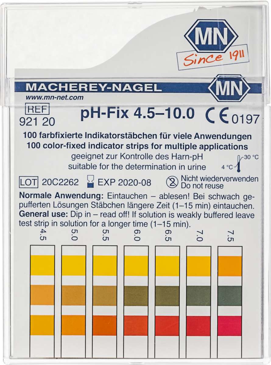 pH paper 4.5 to 10.0 (p/100)