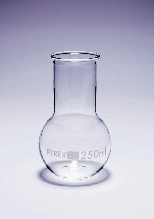 Flat bottom flask 250ml, wide neck