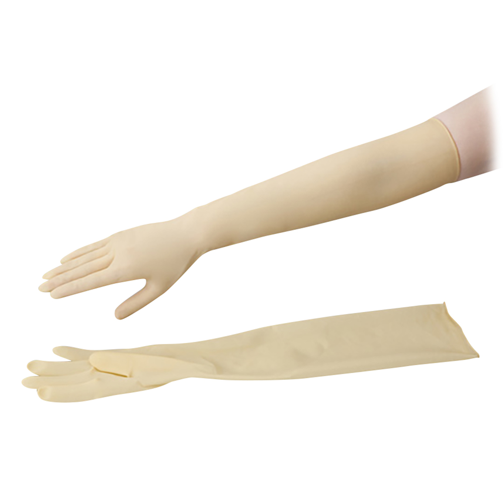 Latex Long Gloves Powder Free 25 Pairs