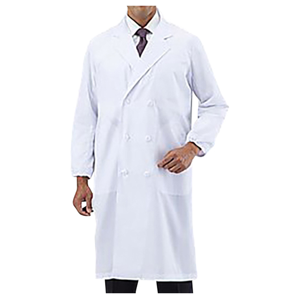 ASLAB White Coat Double (For Men) S