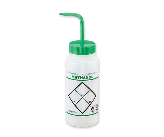 Washing Bottle with Label Methanol