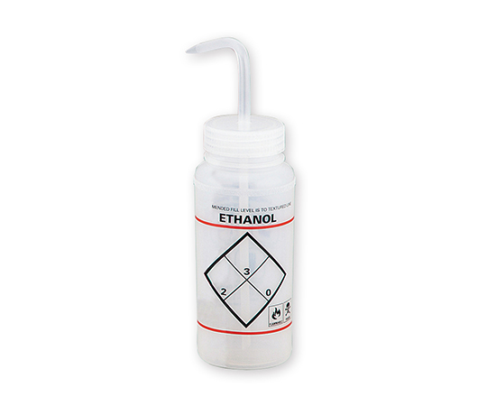 Washing Bottle with Label Ethanol