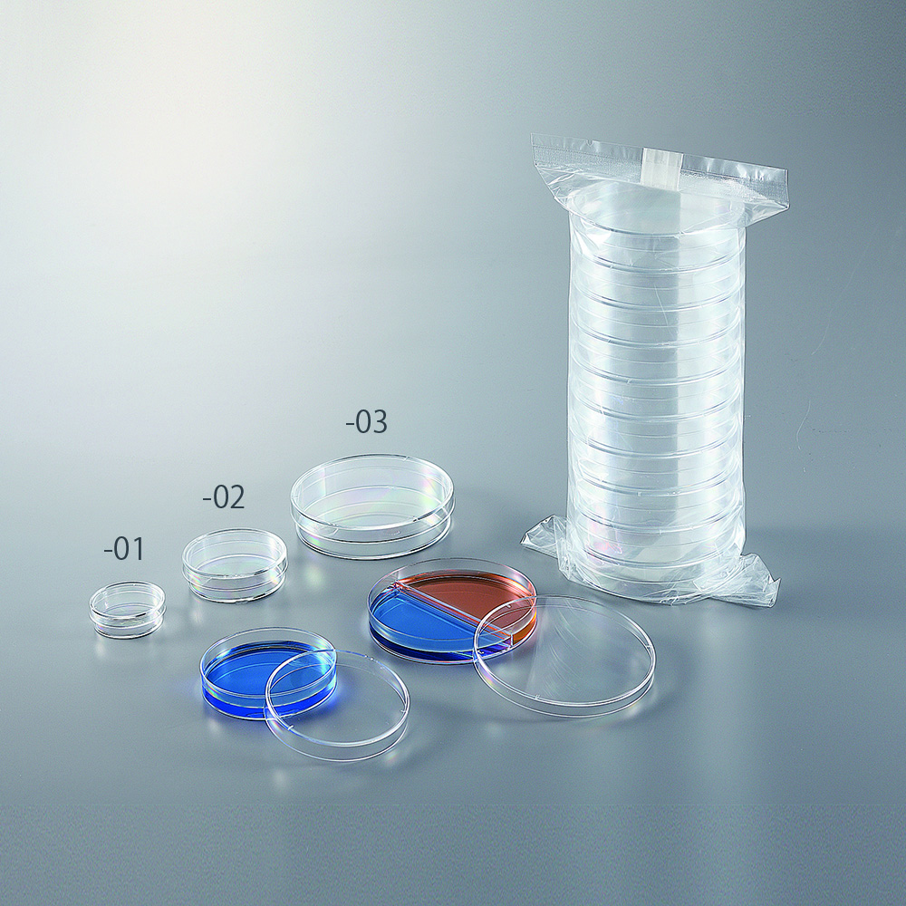 Asnol Petri Dish f40 x 13.5mm 10 Pieces x 50 Pack