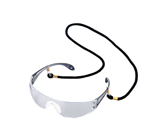 JIS Lightweight Protective Glasses With Strap Black