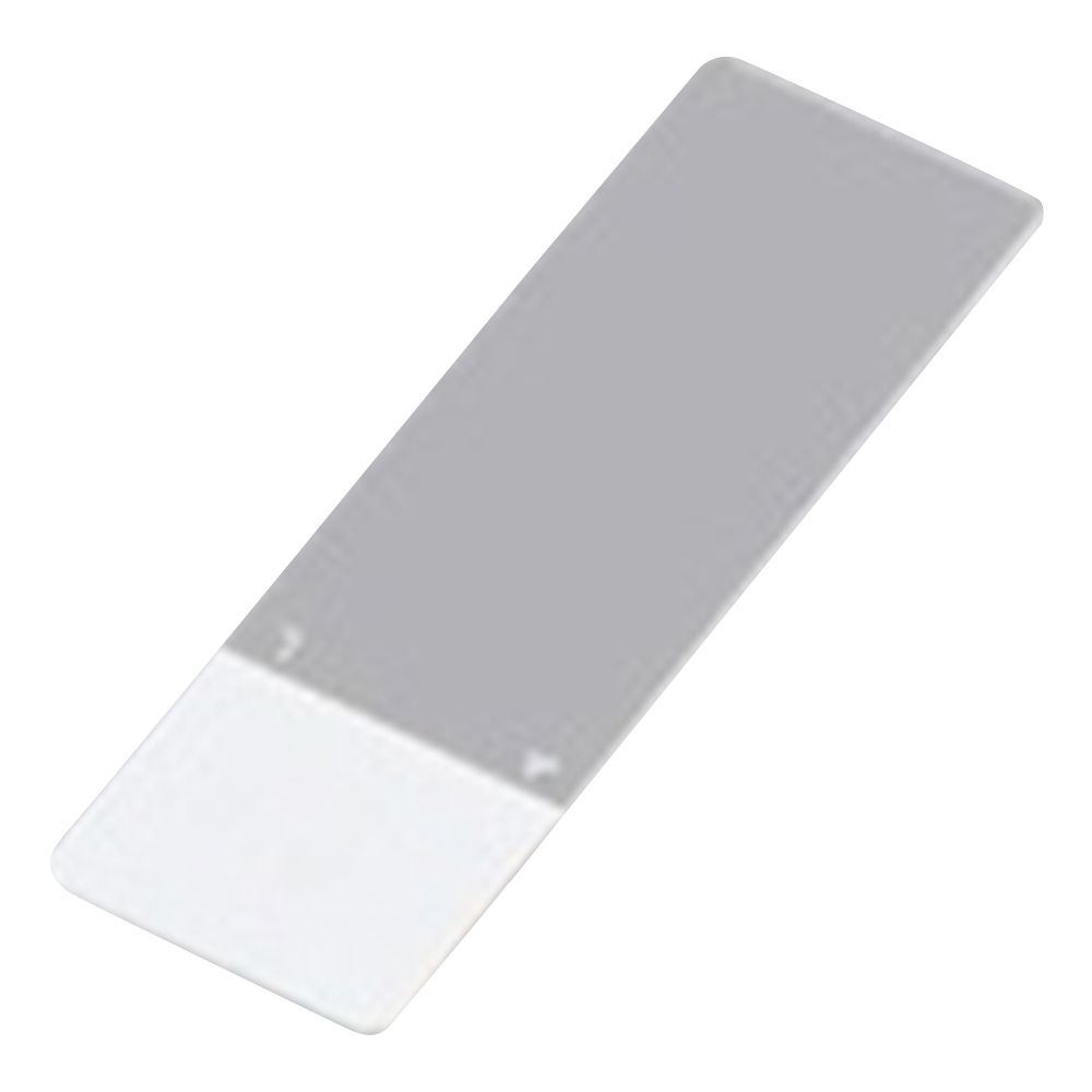 ASLAB Slide Glass (Soda) Edge Polishing, Color Frost 100 Pieces 10128105P White