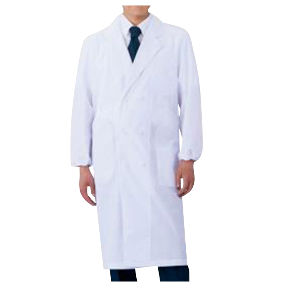 ASLAB White Coat double (Big Pocket, For Men) S