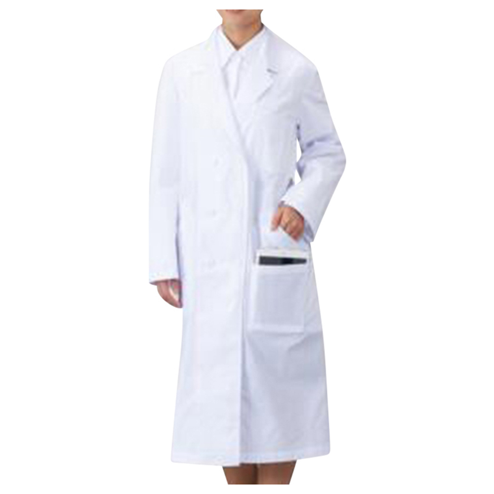 ASLAB White Coat double (Big Pocket, For Women) S