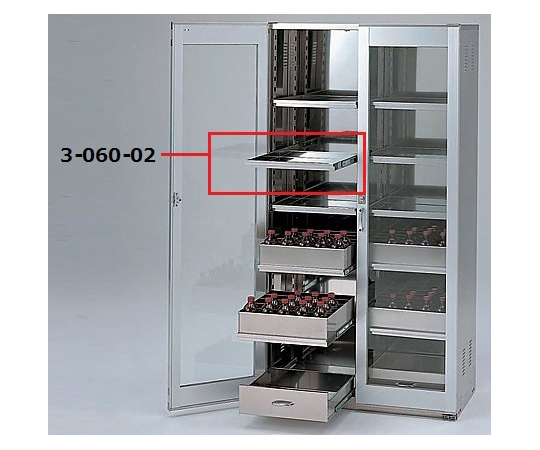 Chemical Closet SH Type Preliminary Shelves with Rail