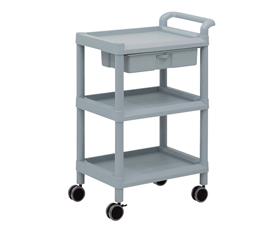Mobile Storage Cart 3 Sages 598 x 368 x 875 (Including Drawer, Handle)
