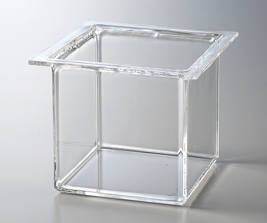 Quartz Rectangular Container 100 x 100 x 100mm