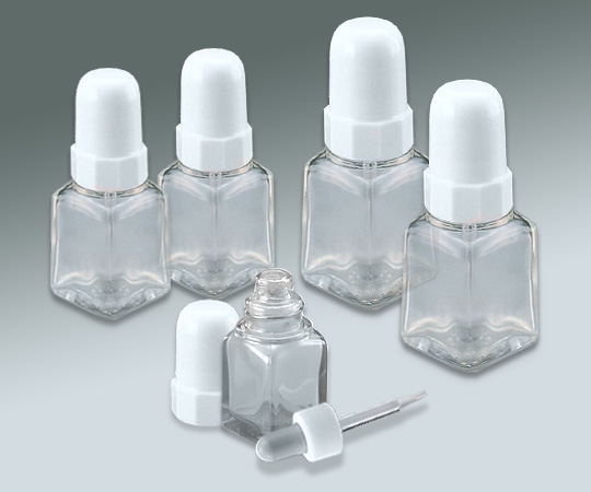 Pipette Bottle (Square Glass) 60mL White
