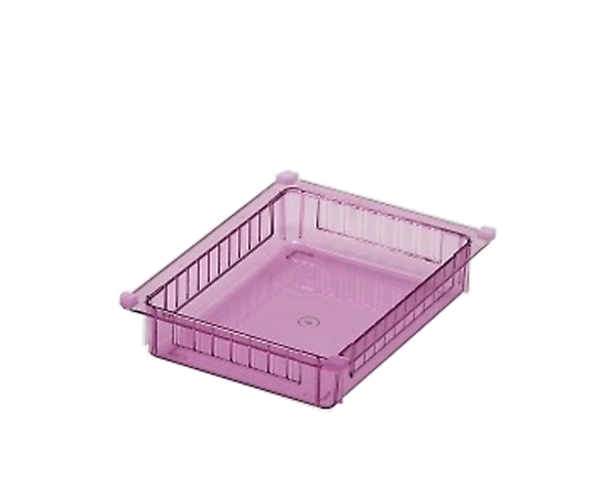 ALTIA Half Polycarbonate Tray Clear Pink 300 x 400 x 85