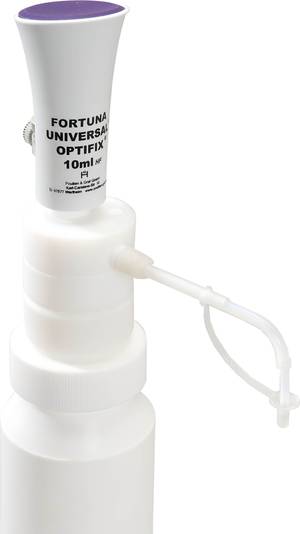 FORTUNA UNIVERSAL OPTIFIX HF Bottle Top Dispenser 10 - 50ml