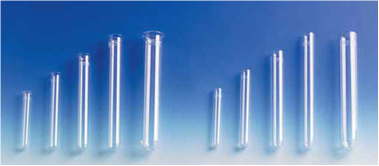 Test tubes 16 x 125mm, wall thickness 1.2mm (Per box of 100 pcs)